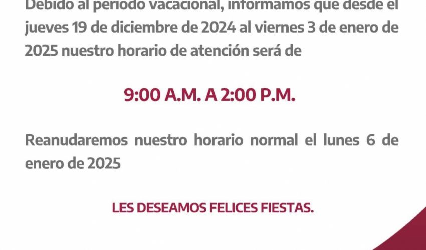Asegura Instituto de Defensoría Pública atención durante el periodo vacacional
