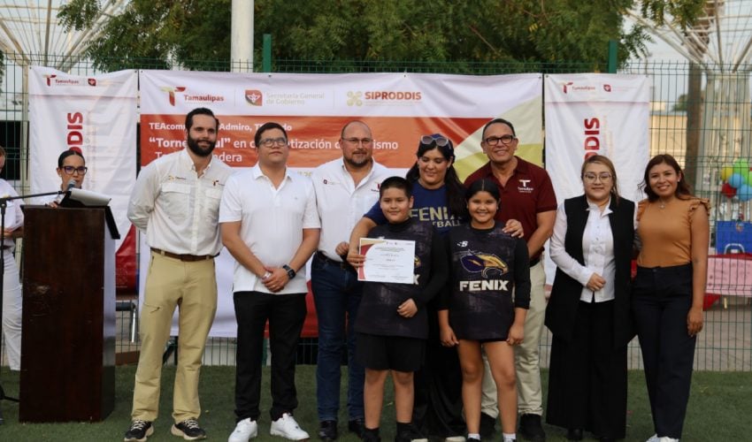 Conmemoró Tamaulipas Día Mundial de Concientización sobre el Autismo con actividades inclusivas y deportivas
