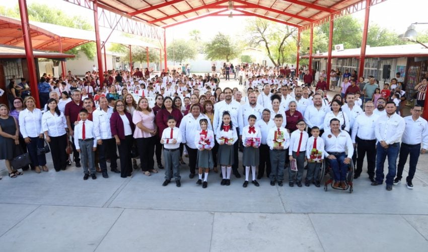 Arranca secretario general de Gobierno ciclo escolar 2025-2026 en Reynosa con firme compromiso por la educación y la equidad social