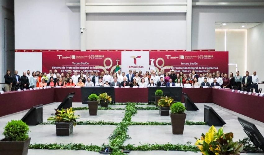 Tamaulipas reafirma su compromiso con la protección de los derechos de niñas, niños y adolescentes