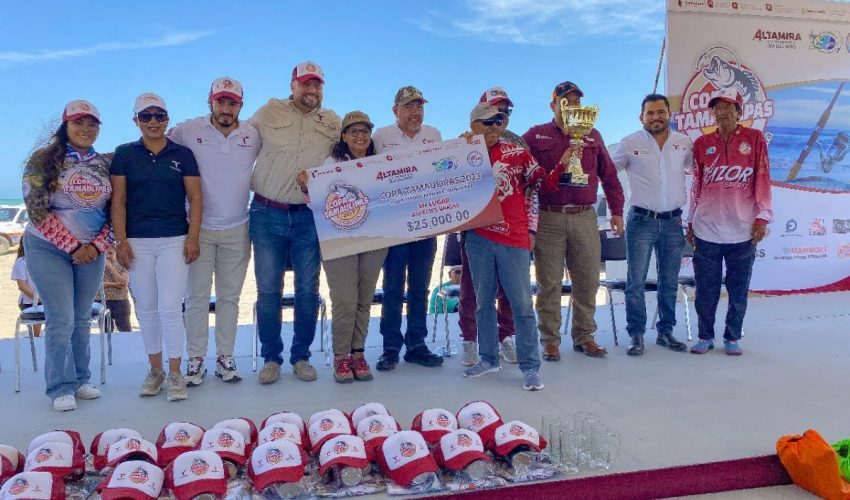 Cierra con éxito “Copa Tamaulipas 2023” en Playa Tesoro de Altamira