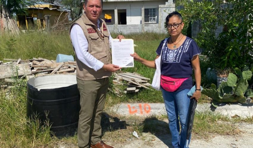 Un sueño hecho realidad: familias de Matamoros reciben terrenos tras 25 años de espera