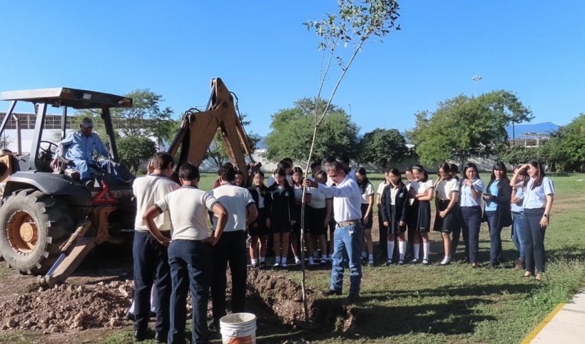 Fortalecen SEDUMA y PAUT áreas verdes en municipios