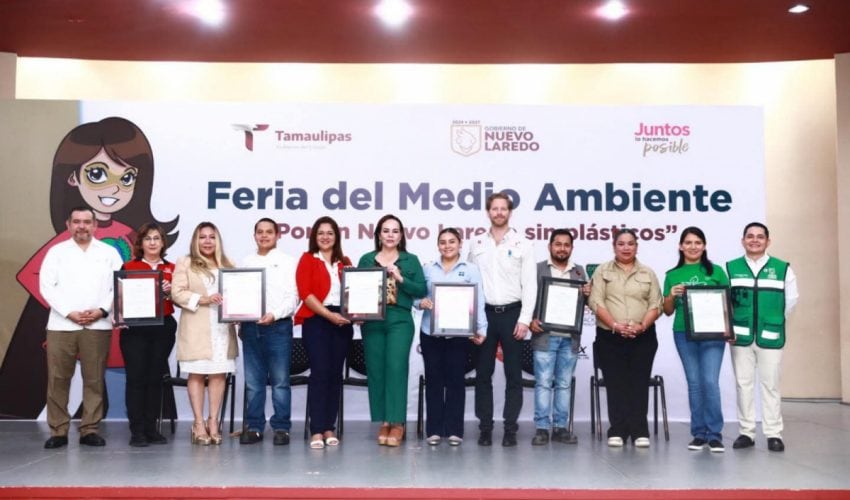 Impulsan SEDUMA y Nuevo Laredo cruzada ambiental contra el uso de plásticos