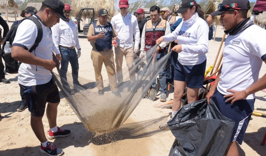 Suma Tamaulipas esfuerzos con Federación y municipios para sanear litoral