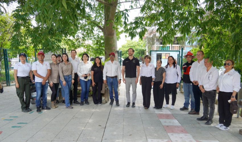 Fortalece SEDUMA reforestación urbana en Parques del Bienestar