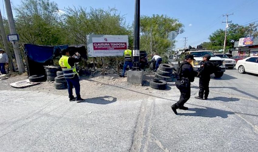 Clausuran y aseguran predio con llantas en desuso en Reynosa
