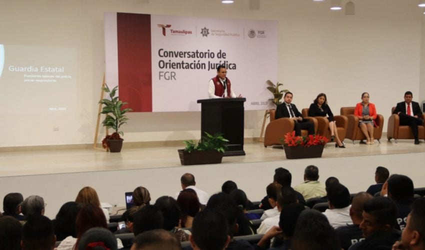 Personal de la SSPT asiste a conversatorio de orientación jurídica a cargo de la FGR