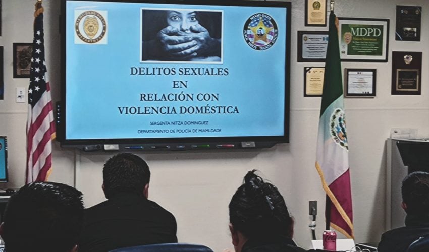 Embajada de Estados Unidos capacita a Guardia Estatal de Género en atención a este tipo de violencia