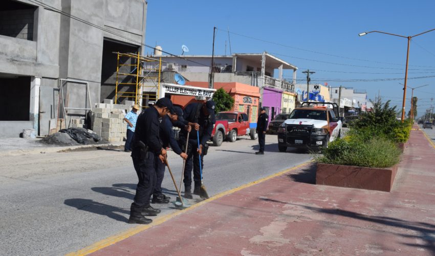 Guardia Estatal se suma a Jornada de Limpieza