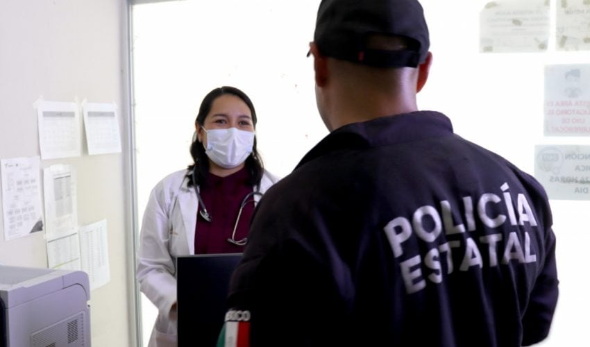 Previene Secretaría de Seguridad Pública, golpes de calor entre su personal