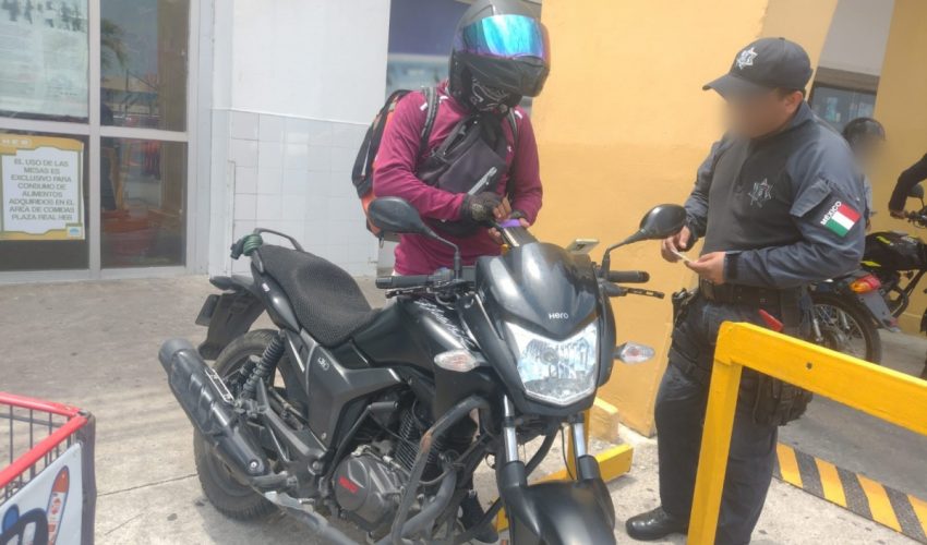 Exhorta SSPT a motociclistas a dar certeza jurídica a las unidades