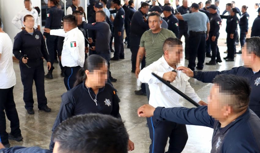 Capacitación constante de la Guardia Estatal, clave para la efectividad de la labor policial
