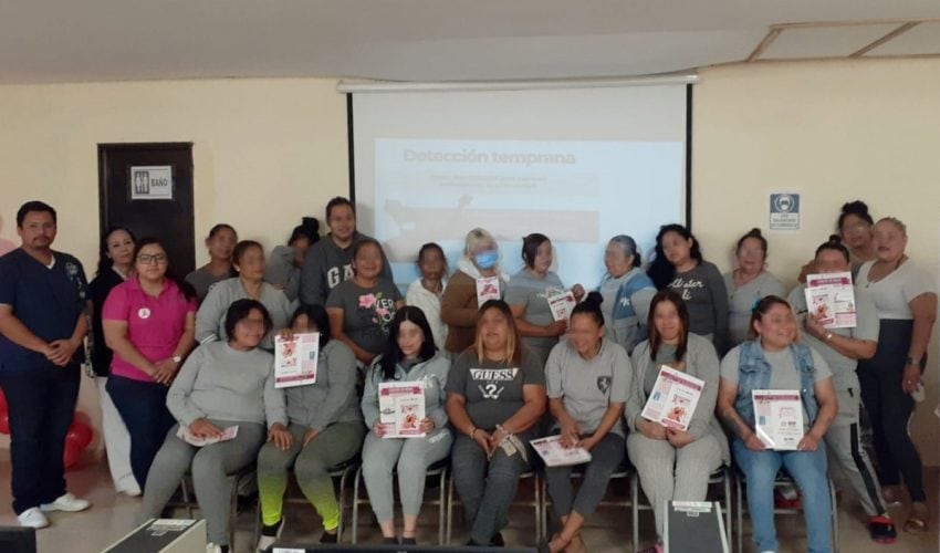 Mujeres de CEDES Reynosa reciben pláticas de salud mental y reproductiva