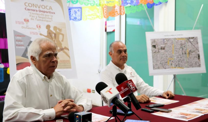 Invita SSPT a Carrera Deportiva ‘’Corriendo por la Paz y Seguridad de Tamaulipas’’