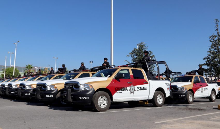 Guardia Estatal incrementará estado de fuerza y equipamiento