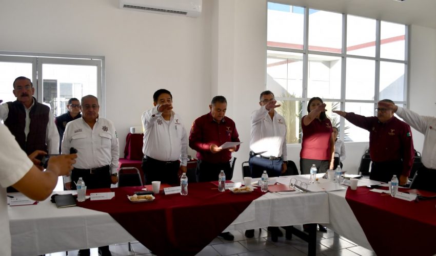 Toman protesta integrantes del COCODI de la SSPT
