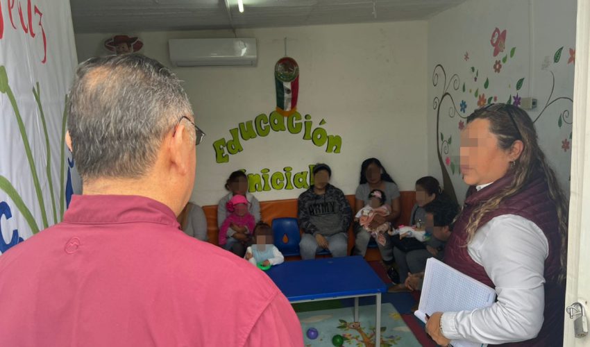 Visita CONAFE a CEDES de Tamaulipas para generar espacios educativos