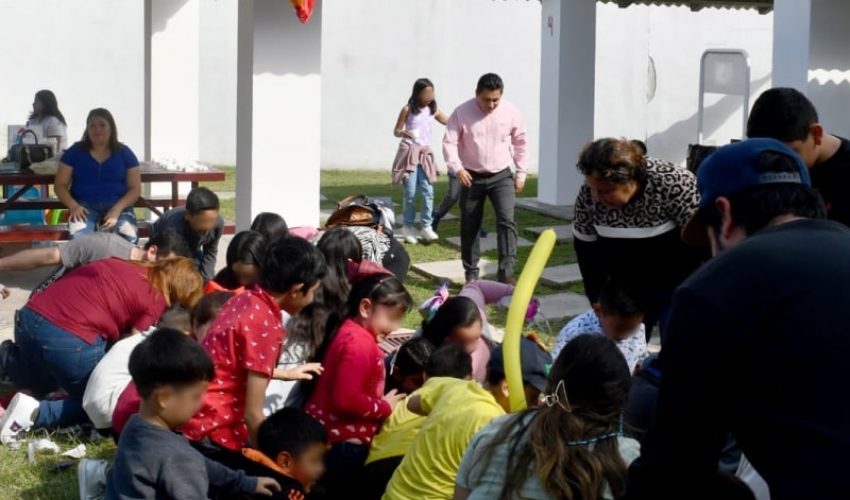 Celebra SSPT Día de Reyes a los hijos e hijas del personal operativo y administrativo