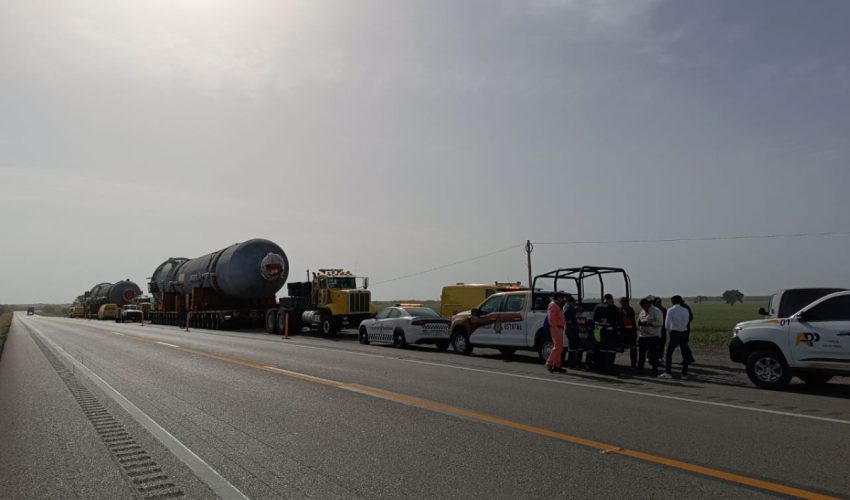 Alerta: circulación cerrada en Carretera Federal 81 por traslado de calderas