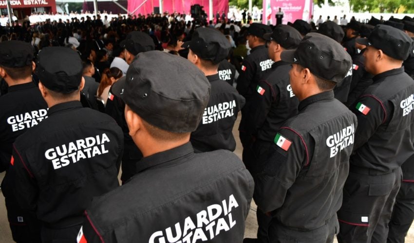 Destaca gobernador profesionalización de la Guardia Estatal