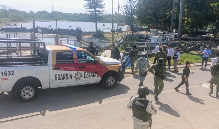 Guardia Estatal participa en estrategia preventiva ante tormenta tropical Alberto en Tampico