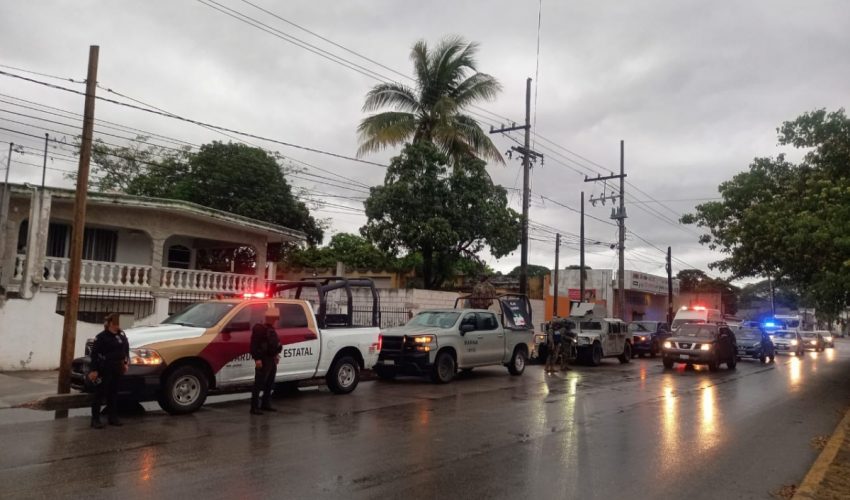 Guardia Estatal participa en recorridos de supervisión tras llegada de tormenta tropical Alberto