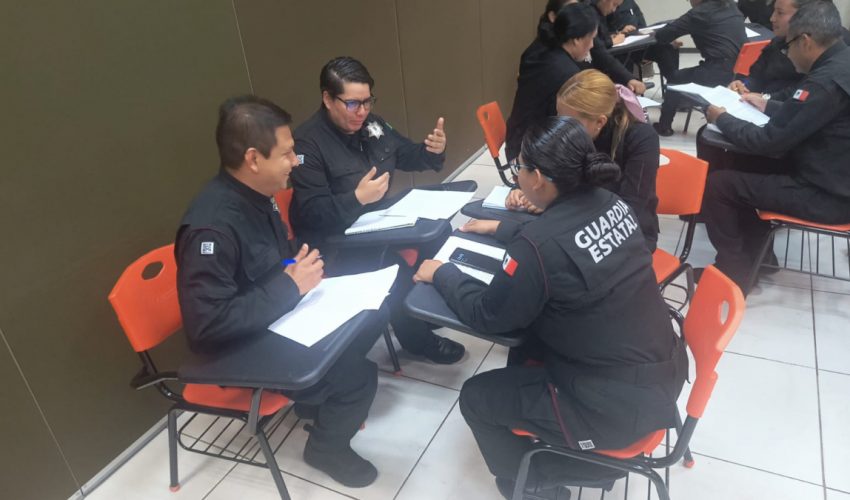 Recibe Guardia Estatal de Género capacitación en Protocolo Nacional de Actuación