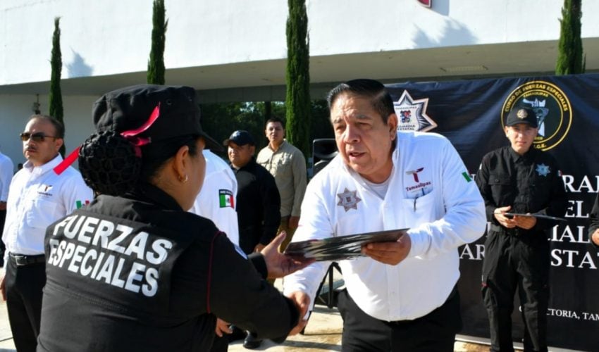 Recibe Guardia Estatal a nuevos elementos de Fuerzas Especiales