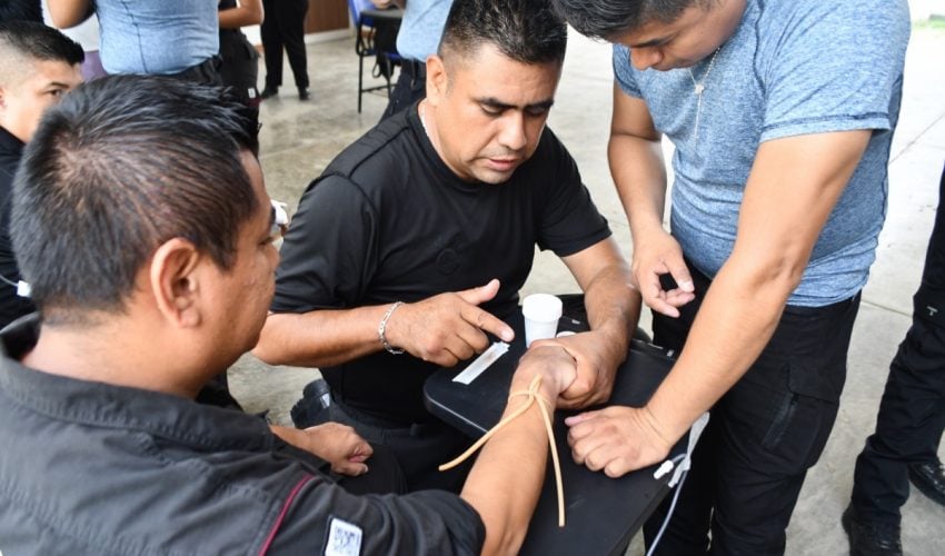 Guardia Estatal inicia cuarto bloque del Curso de Medicina Táctica Policial