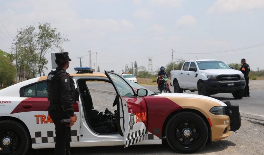 Aplica Tránsito Estatal Operativo Carrusel en carreteras tamaulipecas