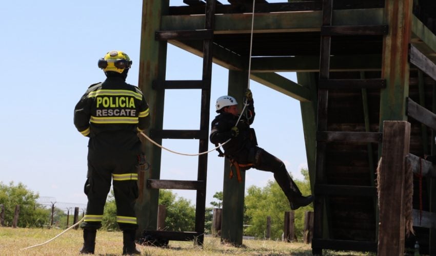 Imparte Policía Nacional de Colombia programa metodológico a personal de la Guardia Estatal