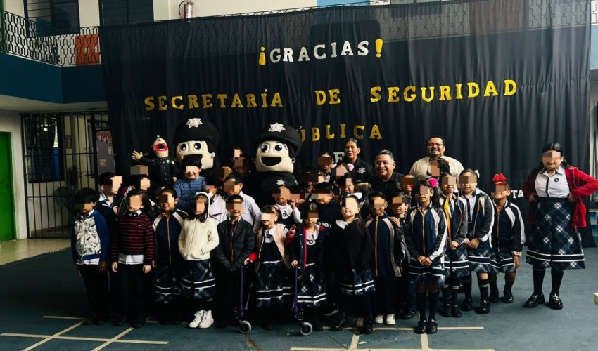 Reconoce escuela de Ciudad Madero labor de la Guardia Estatal de Género