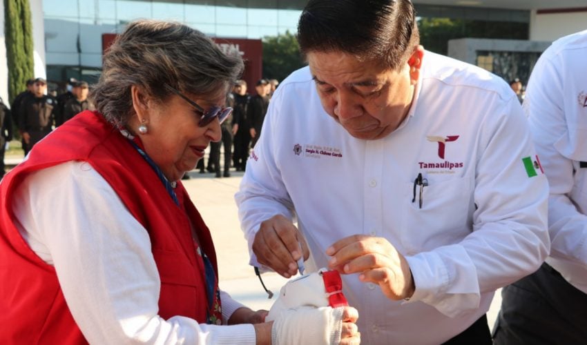 Se suma SSPT a Colecta Nacional “México Dona” de la Cruz Roja