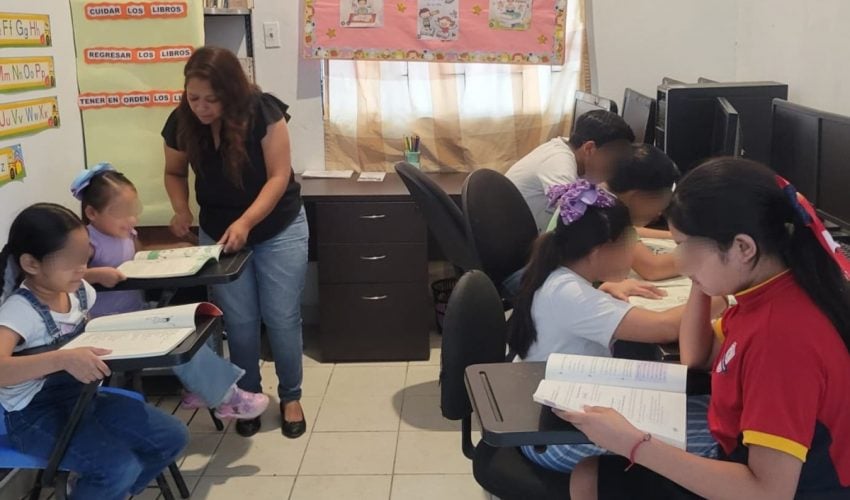 Imparten taller comunitario de lectura en Matamoros