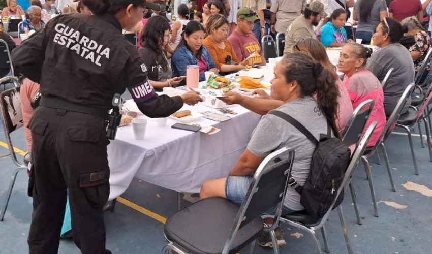 A través del arte y la proximidad, Guardia Estatal de Género previene la violencia familiar