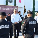 Recibe SSPT a nuevos elementos que concluyeron el décimo escalón del Curso de Fuerza Especiales de la Guardia Estatal