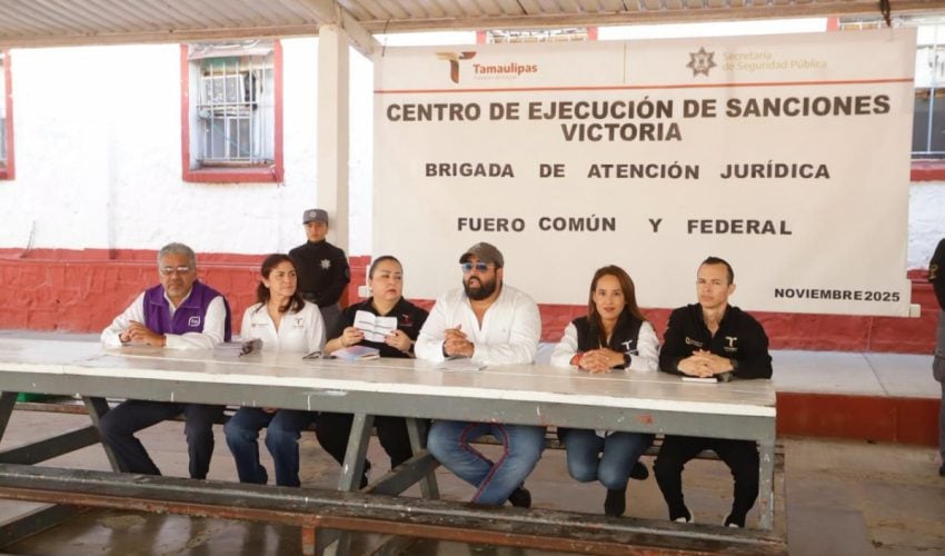 Jornada interinstitucional brinda acompañamiento legal y refuerza derechos humanos en el CEDES de Ciudad Victoria