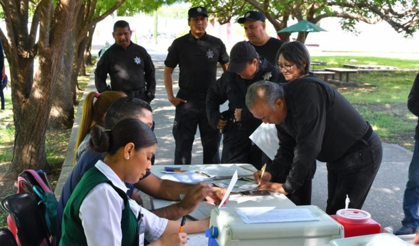 Impulsa SSPT jornada de vacunación preventiva para su personal