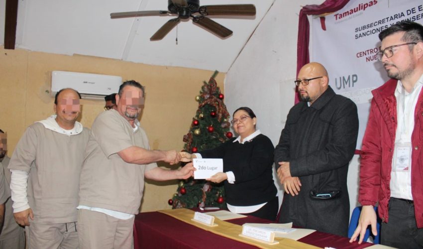 Reciben PPLs reconocimiento y premiación por elaborar “Carteles por la Paz”