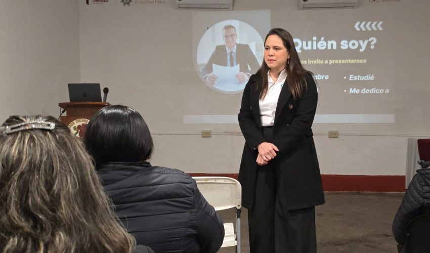 Fortalece CEDES Victoria salud emocional del personal penitenciario y administrativo