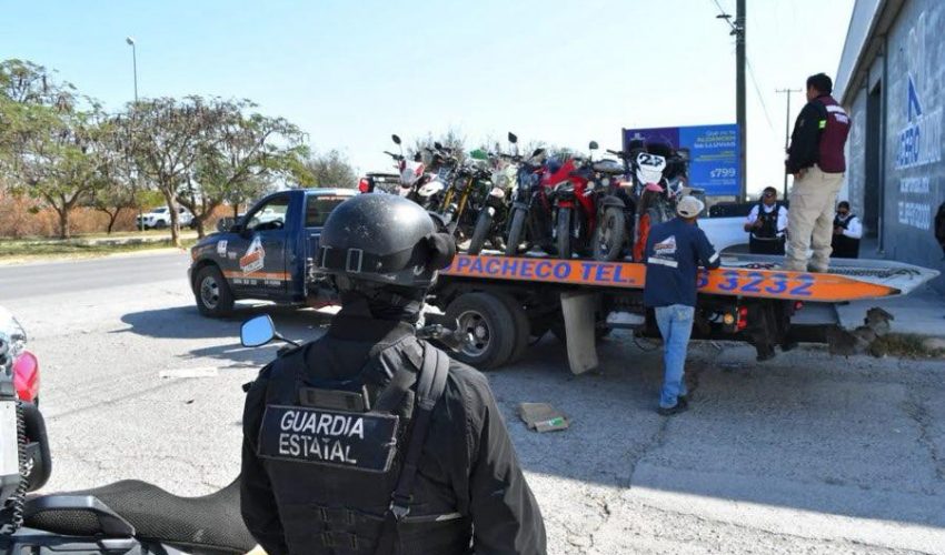 A través del Operativo “Moto Segura”, la Guardia Estatal previene el delito y contribuye a regularización de vehículo