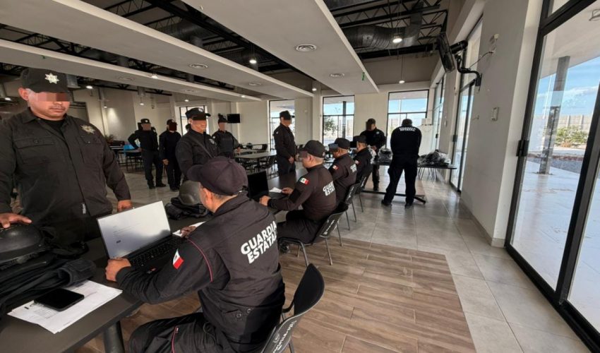 Entrega SSPT equipo táctico a la Guardia Estatal