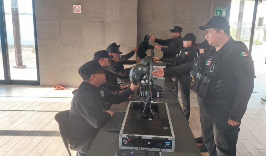 Entrega SSPT equipo táctico a la Guardia Estatal en Nuevo Laredo