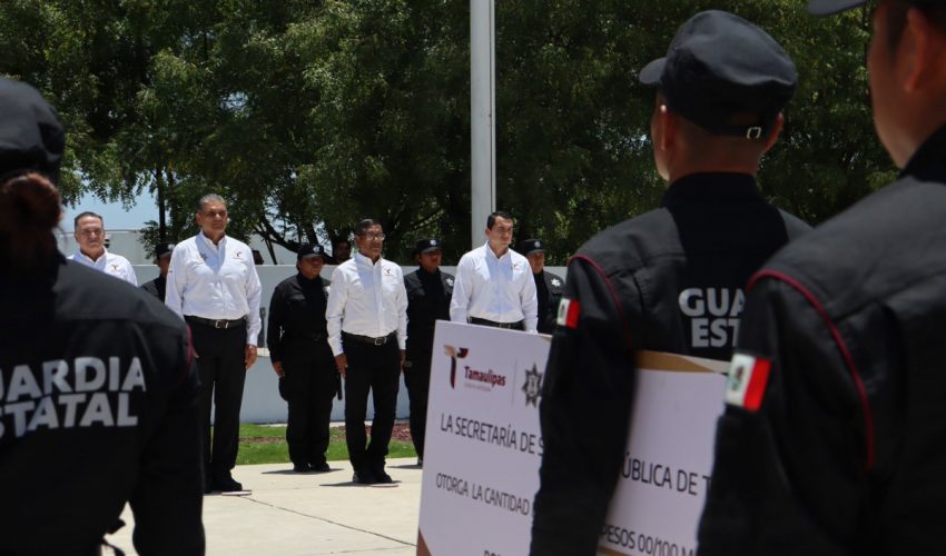 Realiza SSPT sexta entrega mensual de estímulos económicos por aseguramientos de armas