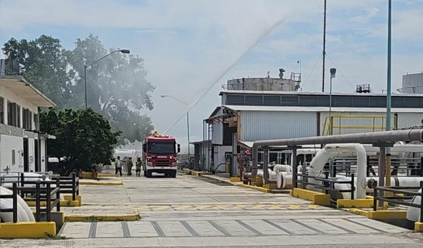 Participa la Guardia Estatal en simulacro por derrame de hidrocarburo