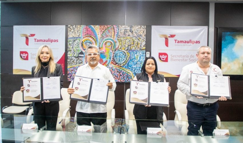 Van SEBIEN y SESESP, juntos contra la violencia en Tamaulipas