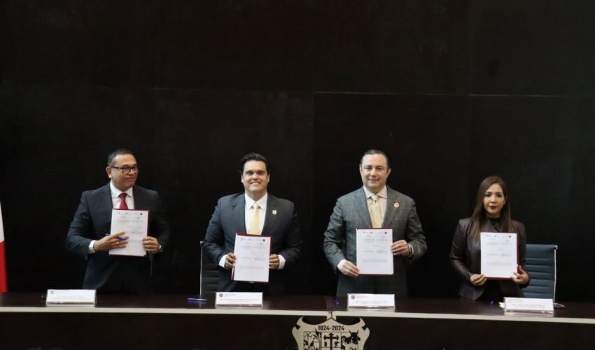 Refuerza Tamaulipas la protección de la niñez y adolescencia con convenio entre SIPINNA y Congreso del Estado