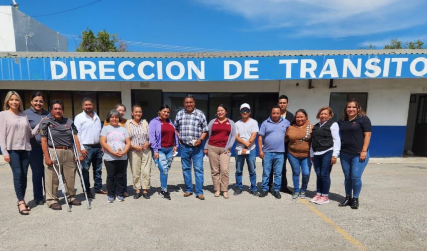 SIPRODDIS capacita a tránsitos de Victoria para sensibilizarlos sobre personas con discapacidad