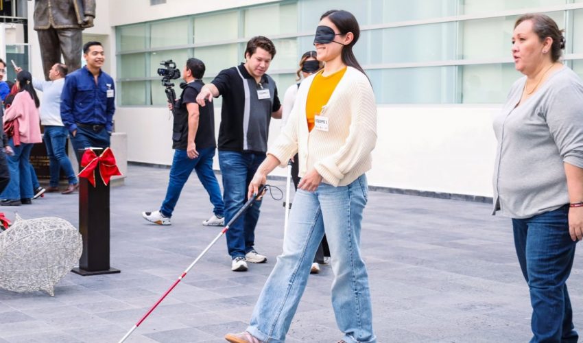 Impulsa Tamaulipas acciones de sensibilización e inclusión con evento deportivo “Circuito de los Sentidos”